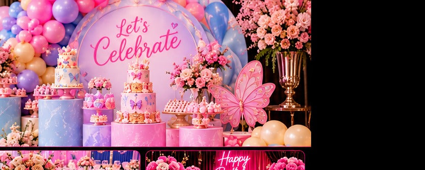 Illustrative Chacin Fyre Events celebration concept